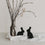 Lapins emboîtables noirs lot de 2 (VE = 6 pcs.)