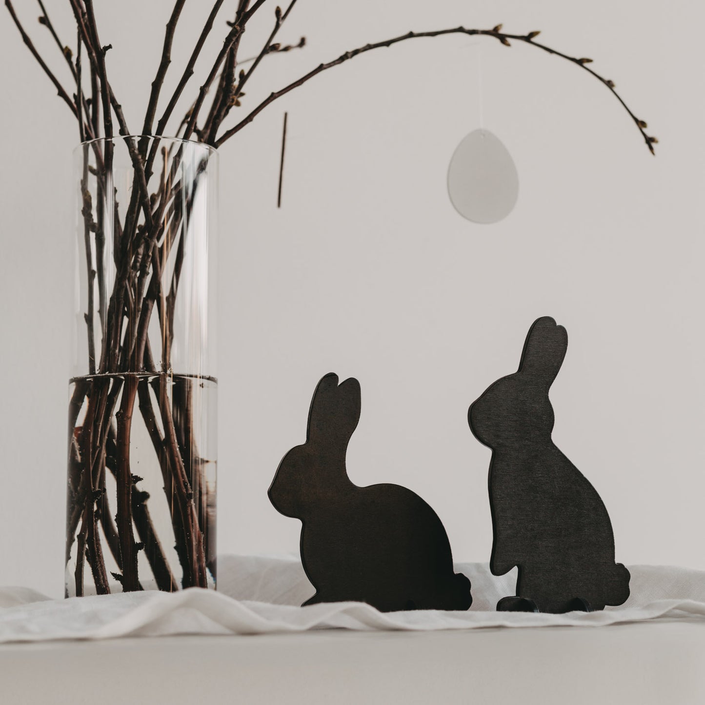 Lapins emboîtables noirs lot de 2 (VE = 6 pcs.)
