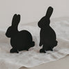 Lapins emboîtables noirs lot de 2 (VE = 6 pcs.)