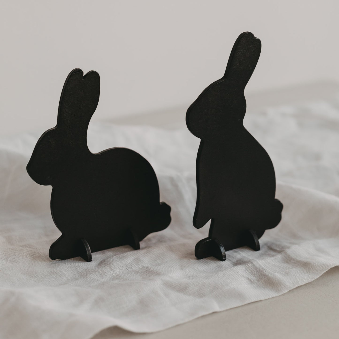 Lapins emboîtables noirs lot de 2 (VE = 6 pcs.)