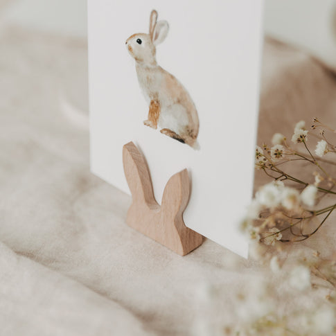 Porte-cartes forme lapin (VE = 6 pcs)