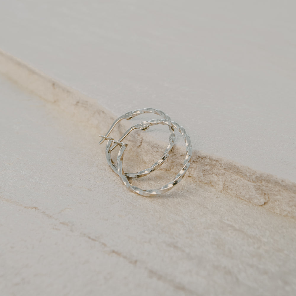 Créole Marina Argent 2,4 cm (VE = 2 pcs.)