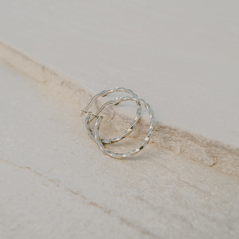 Créole Marina Argent 2,4 cm (VE = 2 pcs.)