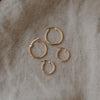 Creole Nele Gold 2 cm (VE = 2 Stk.)