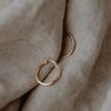 Creole Nele Gold 2 cm (VE = 2 Stk.)