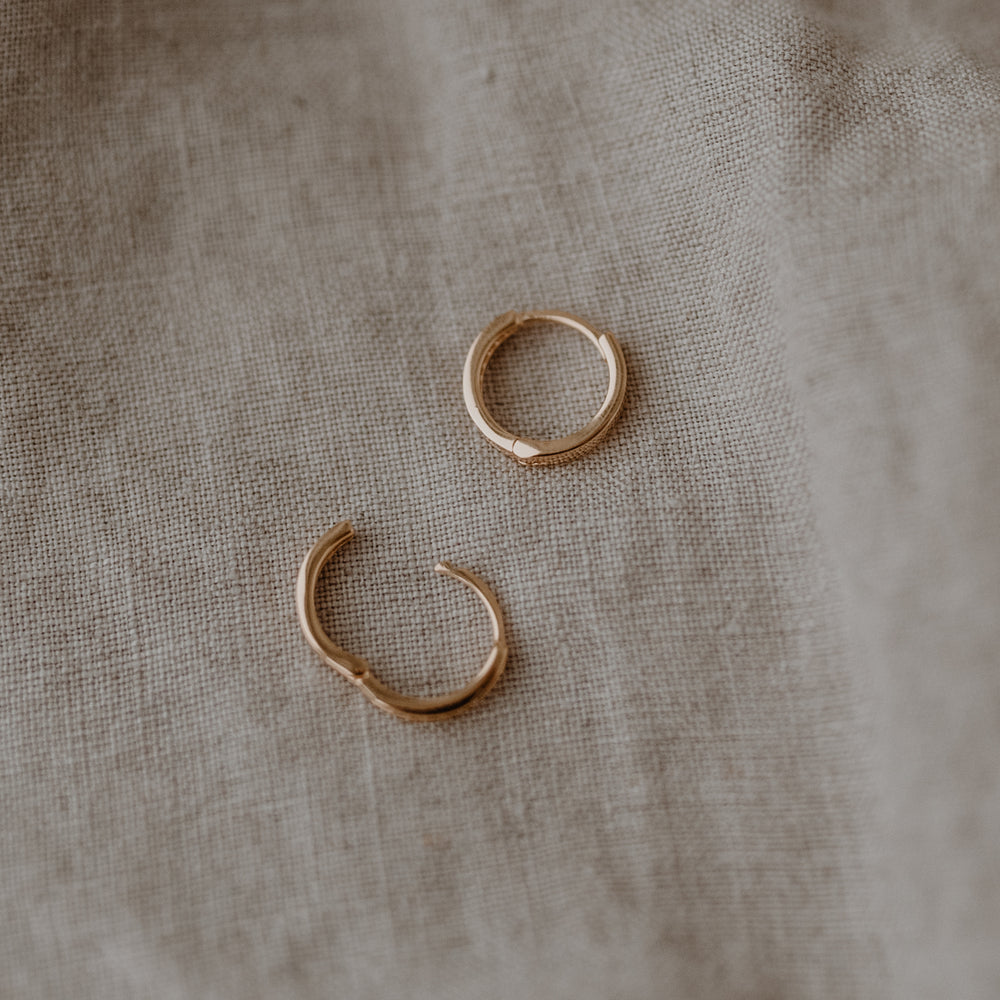 Créole Nele Or 1,4 cm (VE = 2 pcs.)