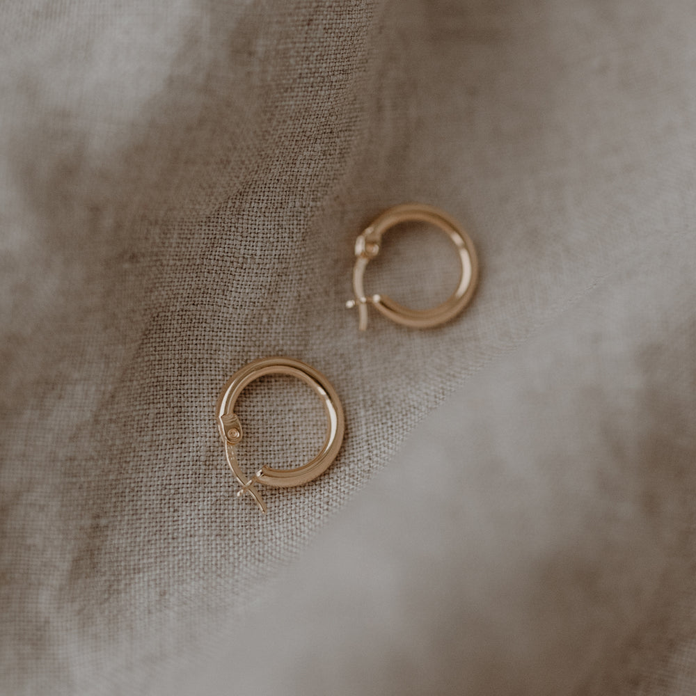 Créole Nele Or 1,4 cm (VE = 2 pcs.)