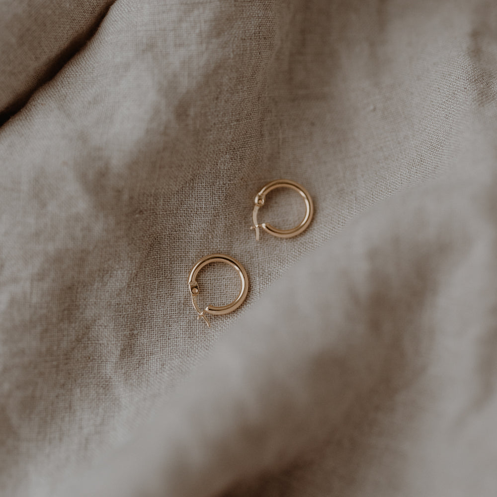 Créole Nele Or 1,4 cm (VE = 2 pcs.)