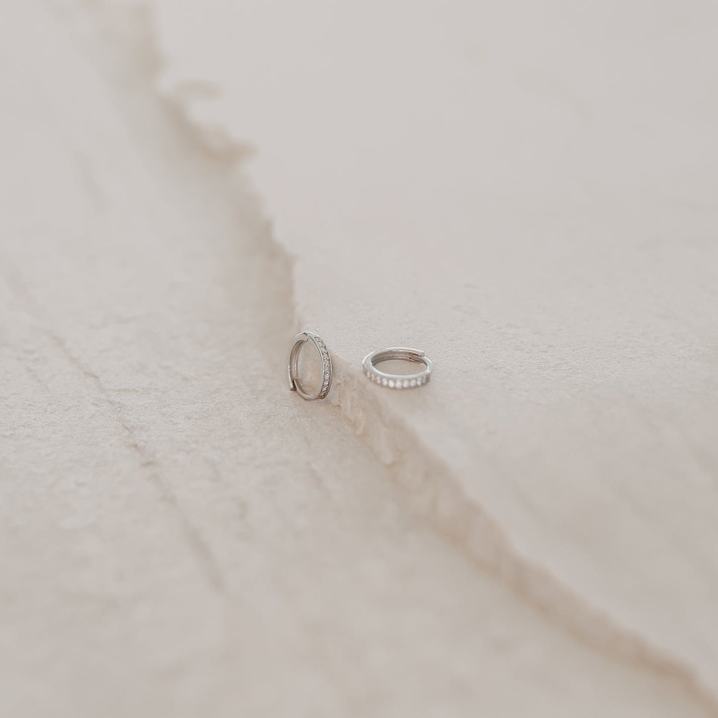 Créole Lara Argent 1,1 cm (VE = 2 pcs.)