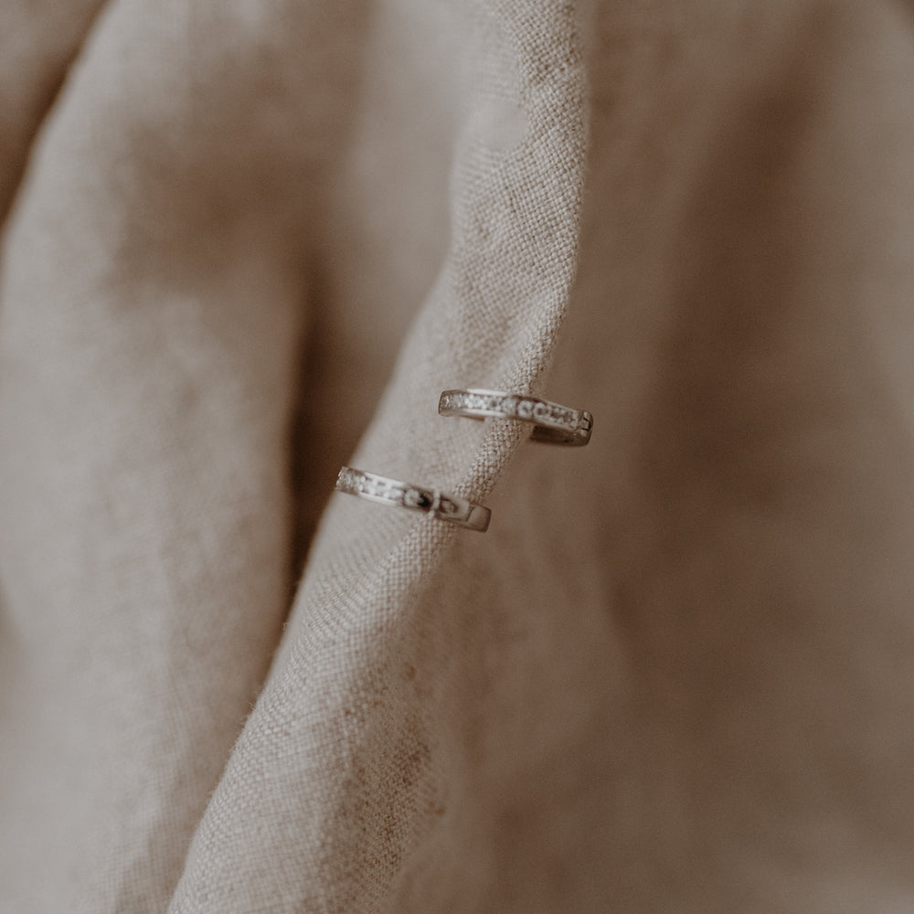 Créole Lara Argent 1,1 cm (VE = 2 pcs.)
