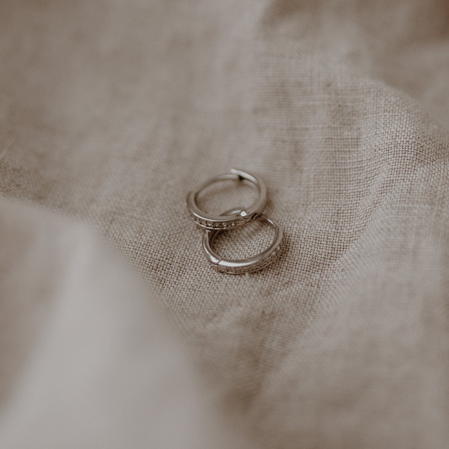 Créole Lara Argent 1,1 cm (VE = 2 pcs.)