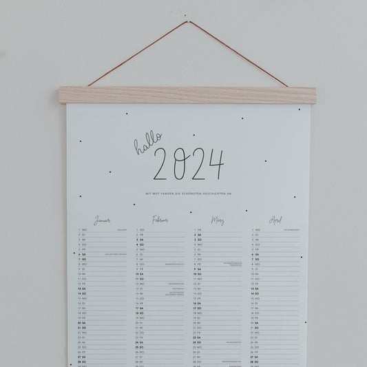 Wandkalender 2024 (VE = 6 Stk)