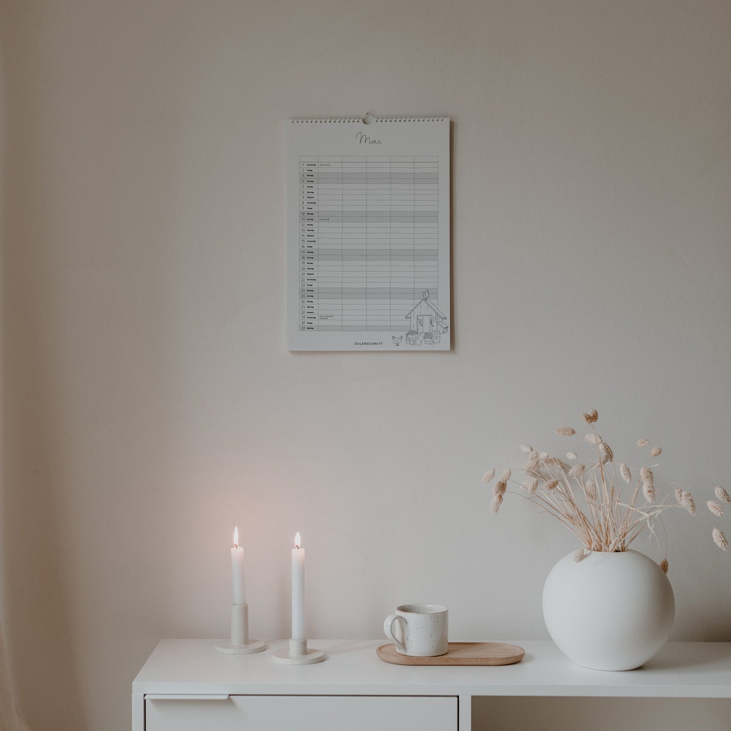 Calendrier familial 2025 (VE = 6 pcs)