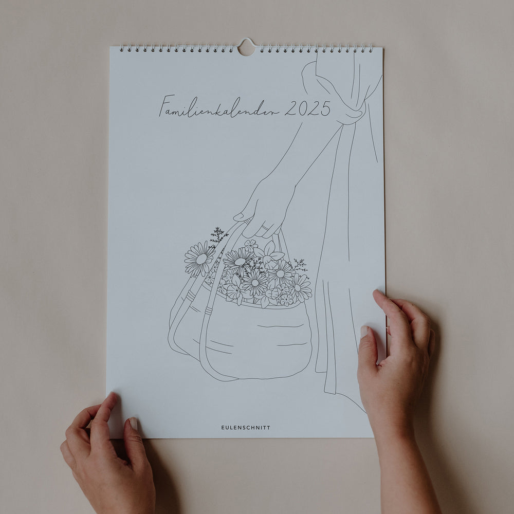 Calendrier familial 2025 (VE = 6 pcs)