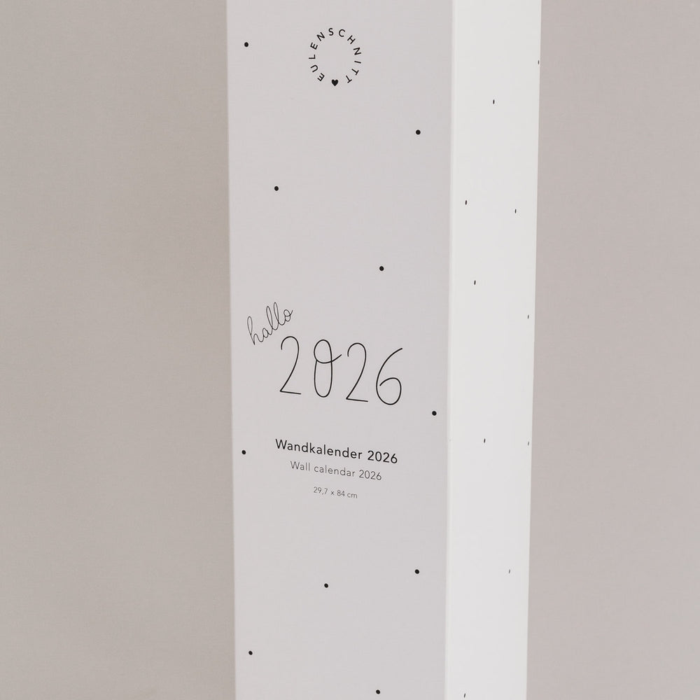 Calendrier mural 2026 (VE = 6 pcs)