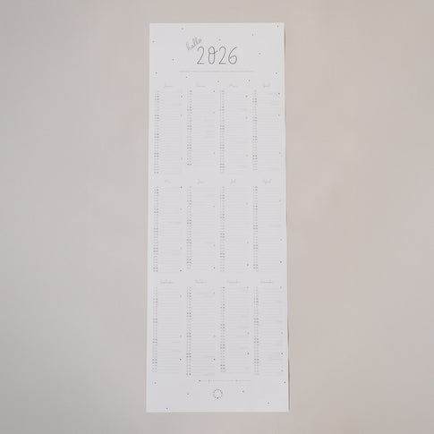 Calendrier mural 2026 (VE = 6 pcs)
