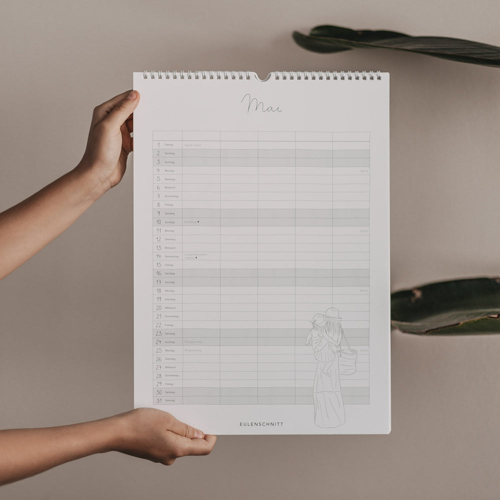 Calendrier familial 2026 (VE = 6 pcs)