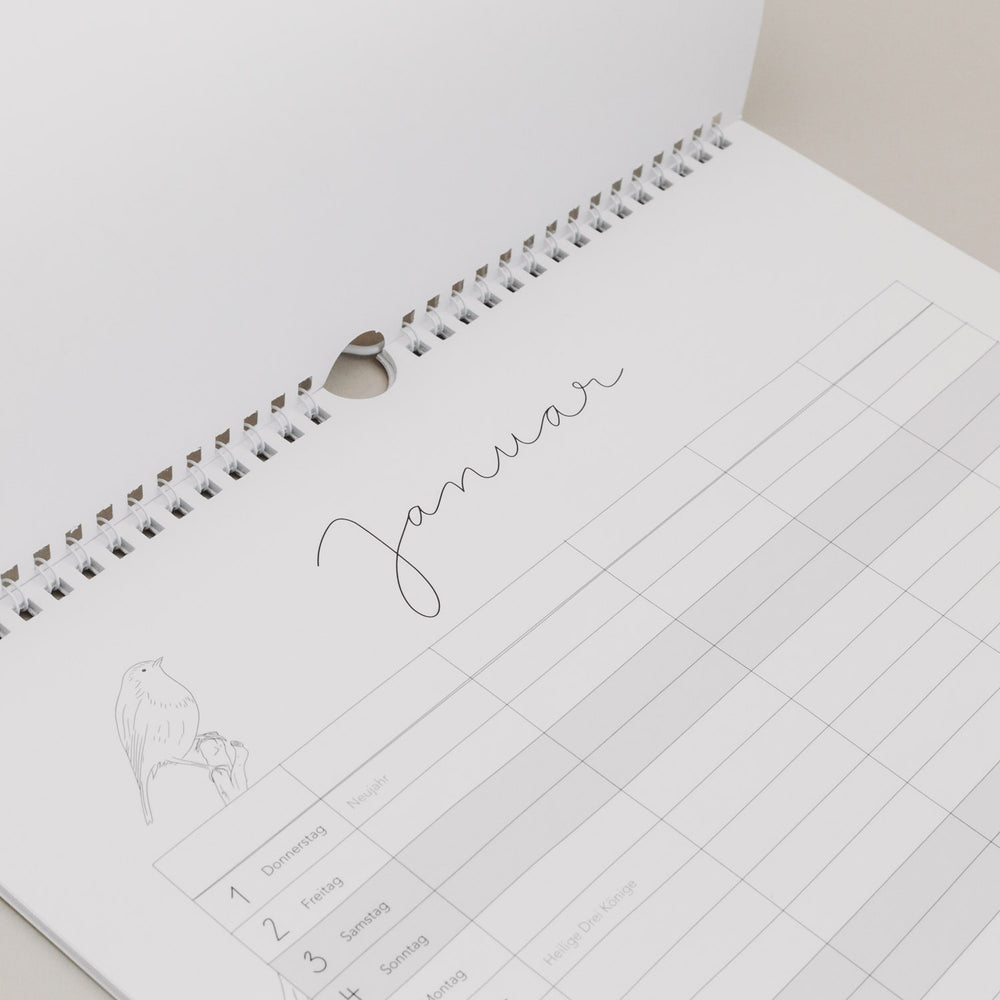 Calendrier familial 2026 (VE = 6 pcs)