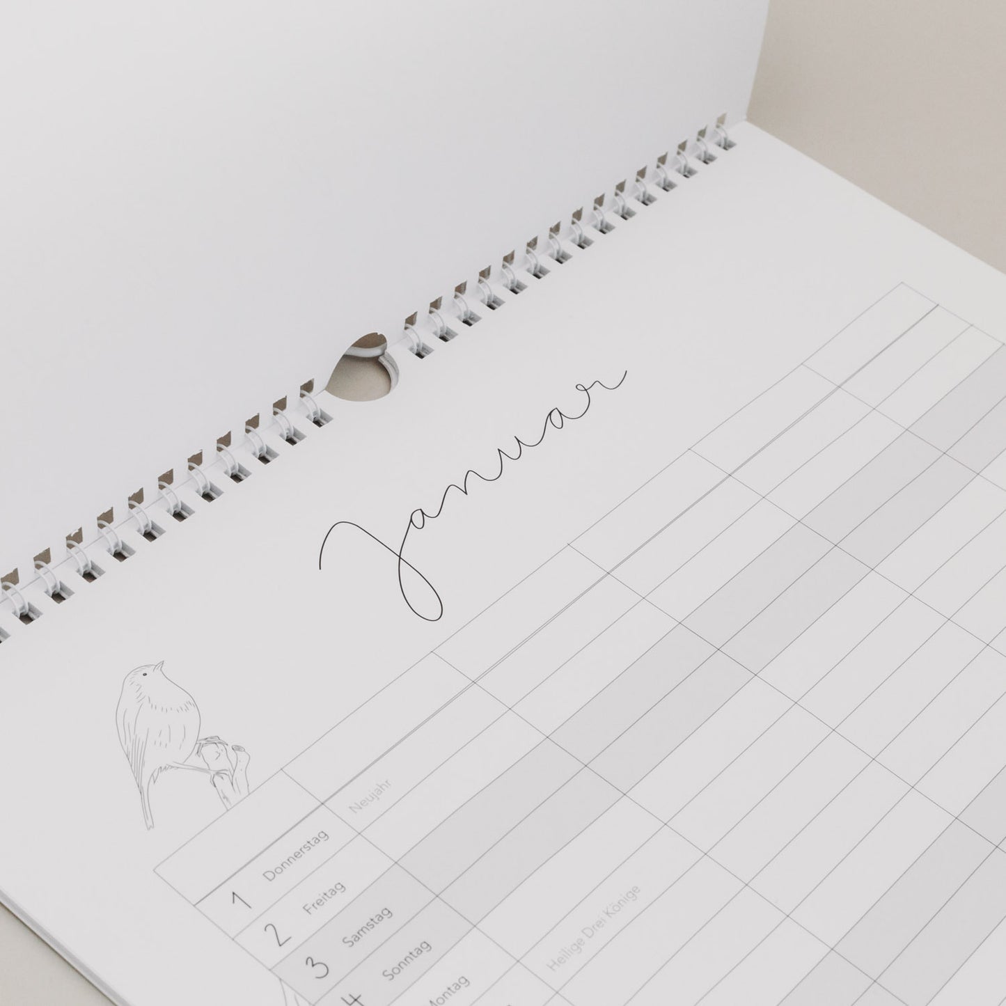 Calendrier familial 2026 (VE = 6 pcs)