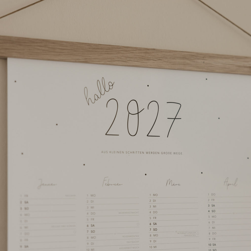Wandkalender 2027 (VE = 6 Stk.)