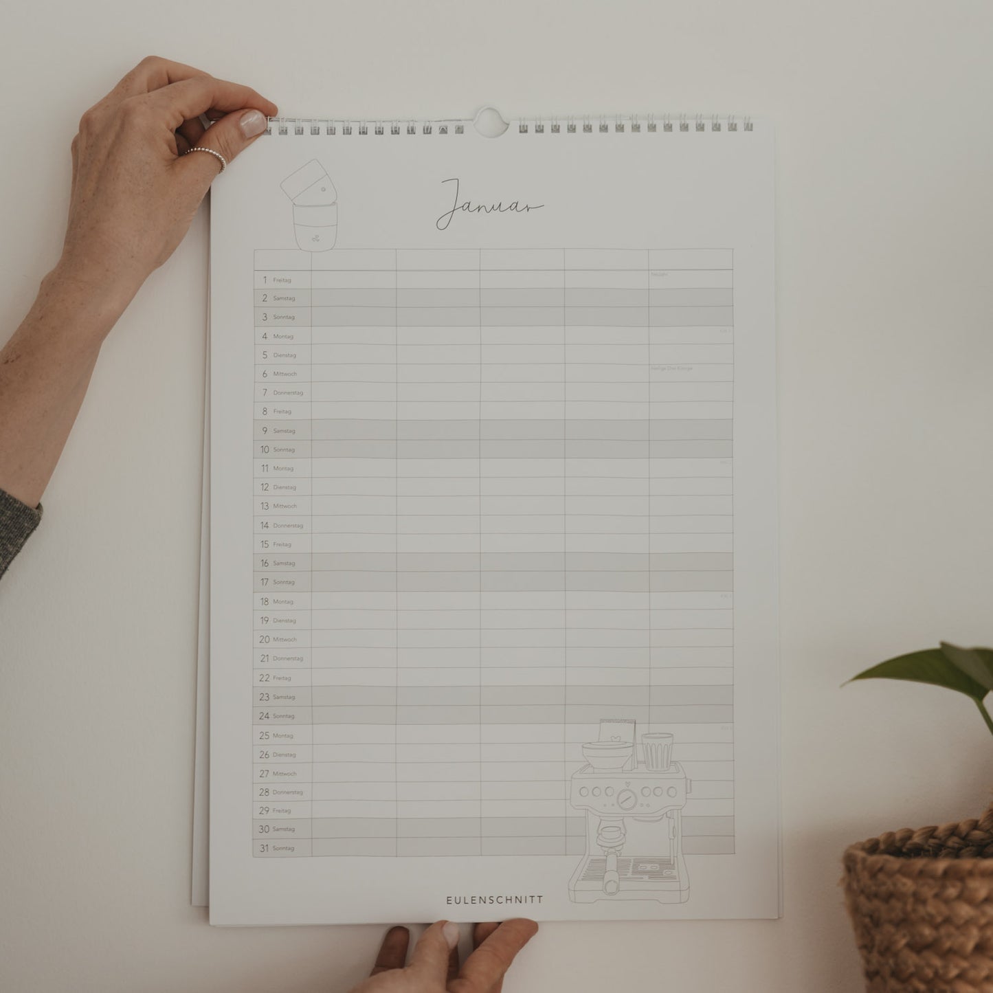 Familienkalender 2027 (VE = 6 Stk)