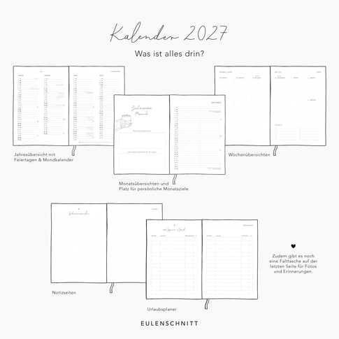 Terminkalender 2027 (VE = 6 Stk.)