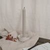 Bougies cylindriques grises en lot de 4 (VE = 8 pcs)