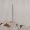 Bougies cylindriques grises en lot de 4 (VE = 8 pcs)