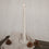 Bougies droites blanches en lot de 4 (VE = 8 pcs)