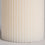 Block candle grooves 70 x 100 white (pack = 6 pcs)