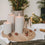 Block candle grooves 70 x 150 gray (pack = 6 pcs)