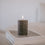 Block candle Olive 70x100 black (pack = 6 pcs)