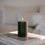 Block candle grooves 70 x 100 black (pack = 6 pcs)