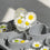 Moule à glaçons cœurs gris (VE = 6 pcs)