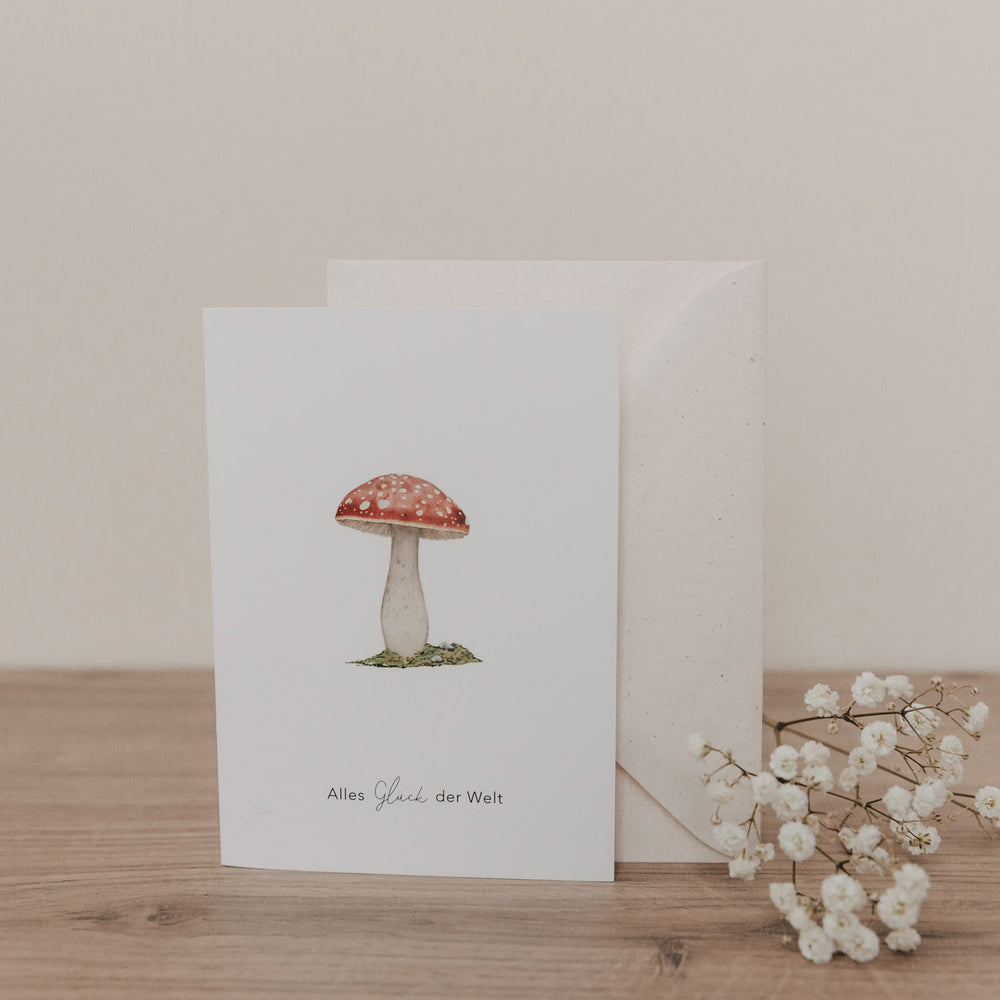 Folded card lucky charm (VE = 10 pcs.)