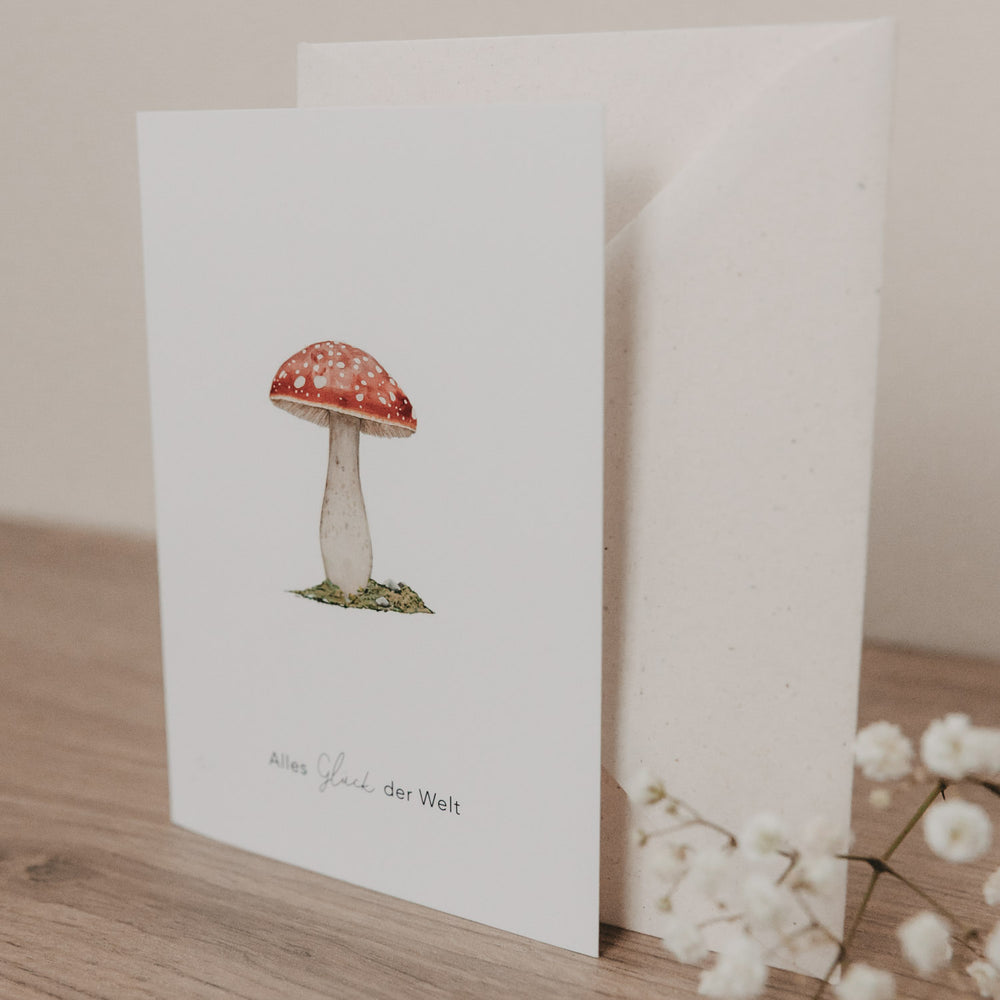 Folded card lucky charm (VE = 10 pcs.)
