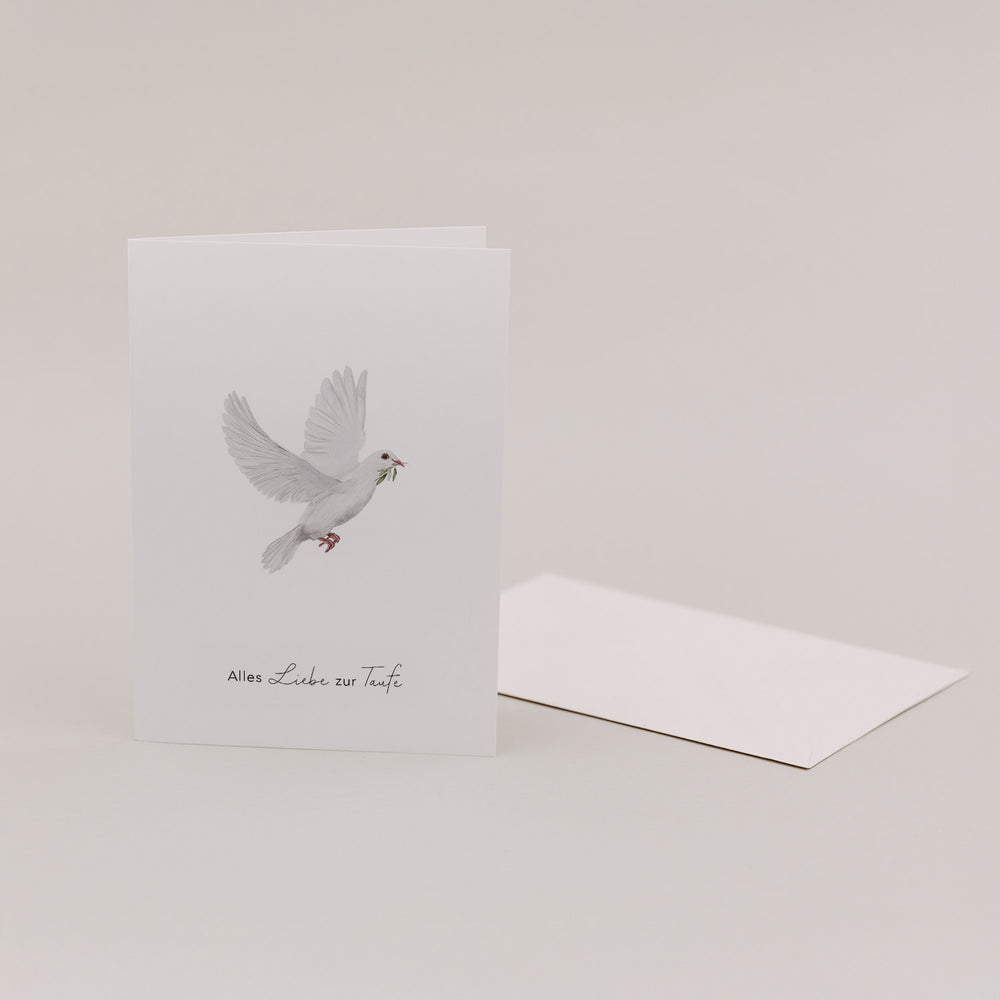 Carte pliée Colombe (VE = 10 pcs.)