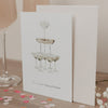 Klappkarte Champagner (VE = 10 Stk.)