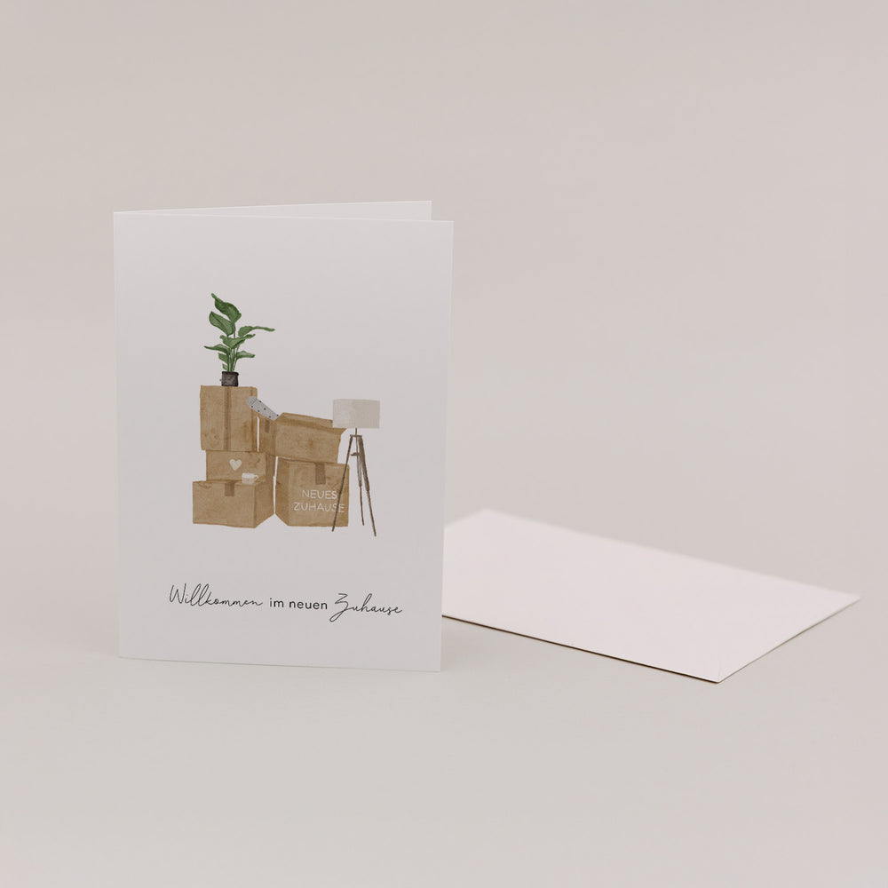 Carte pliable Nouvelle maison (VE = 10 pcs.)
