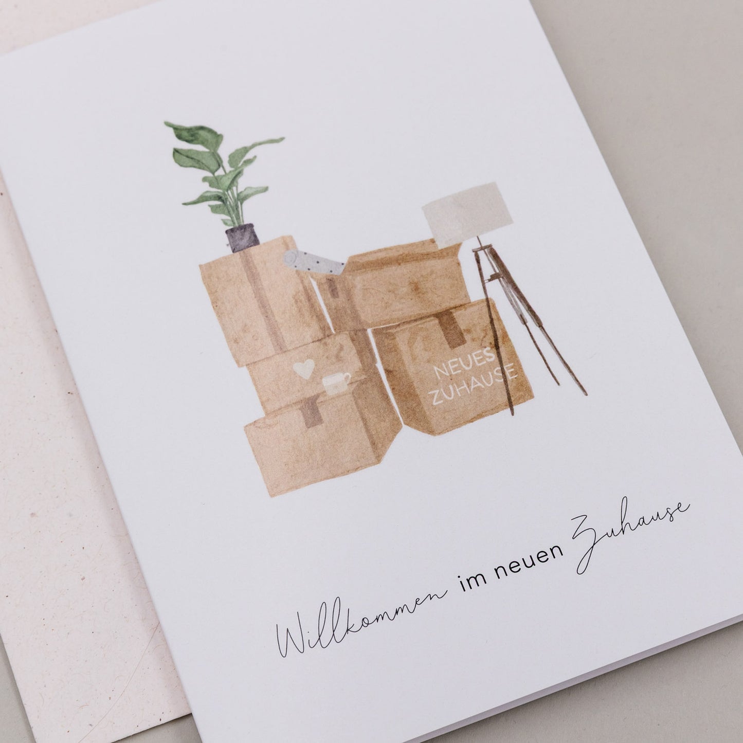 Carte pliable Nouvelle maison (VE = 10 pcs.)