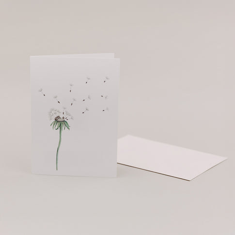 Carte pliable Pissenlit (VE = 10 pcs.)