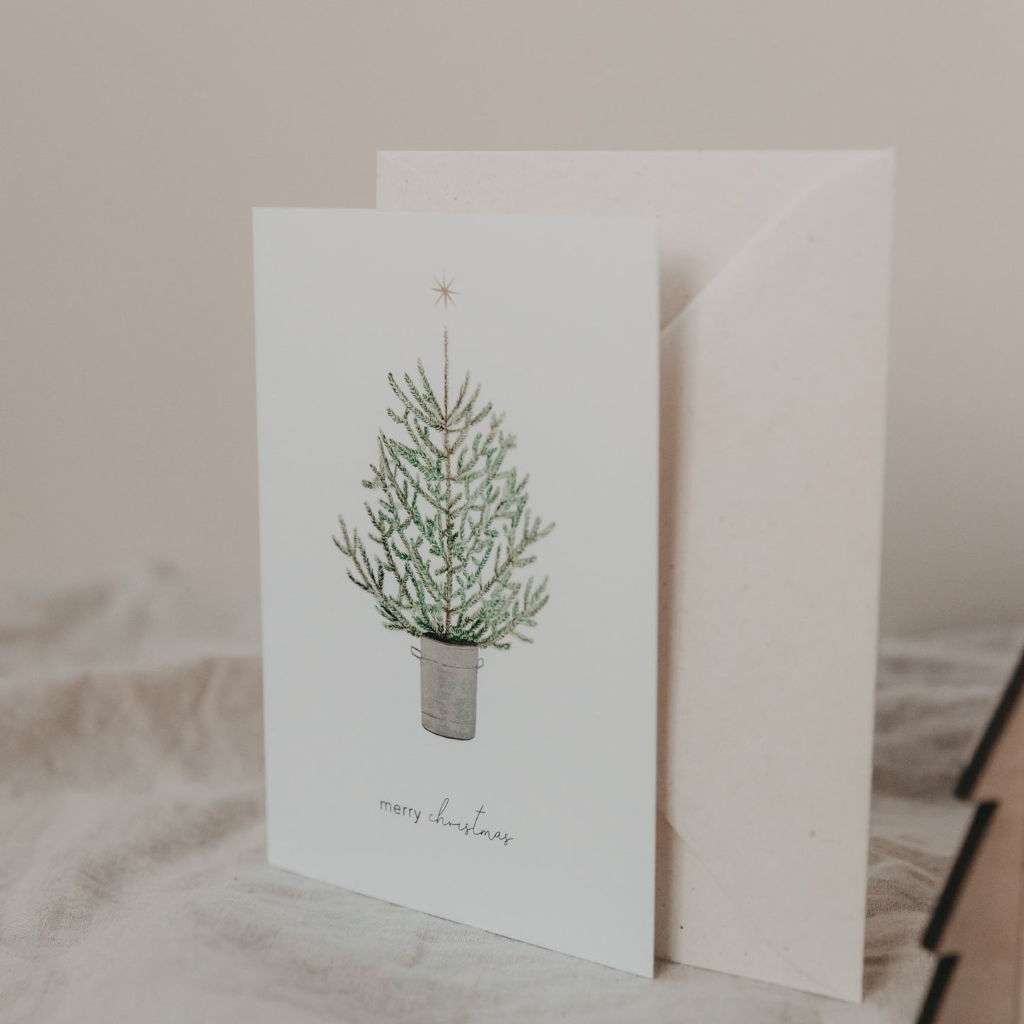 Folded card Christmas tree (VE = 10 pcs.)