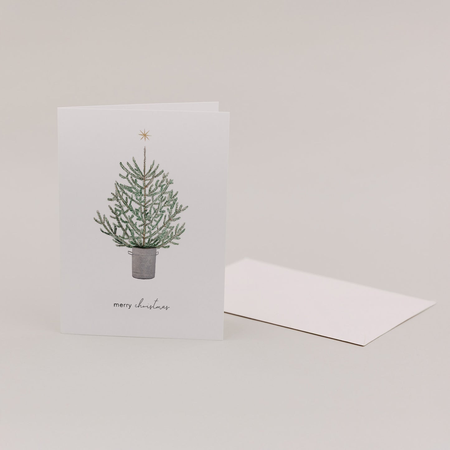 Folded card Christmas tree (VE = 10 pcs.)