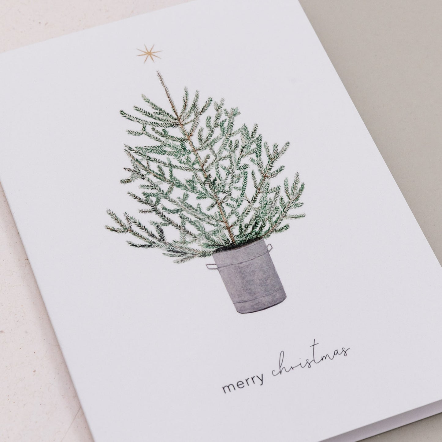Folded card Christmas tree (VE = 10 pcs.)