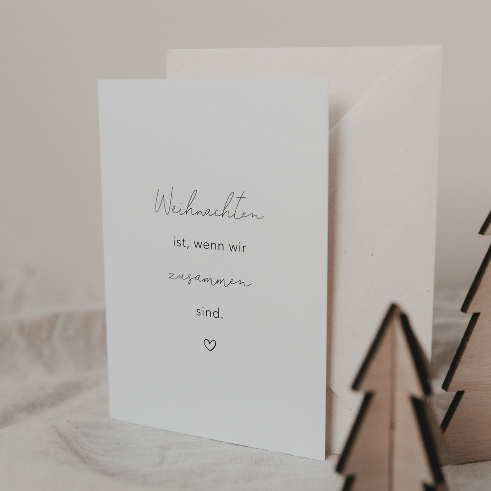 Carte pliable Noël est (VE = 10 pcs.)