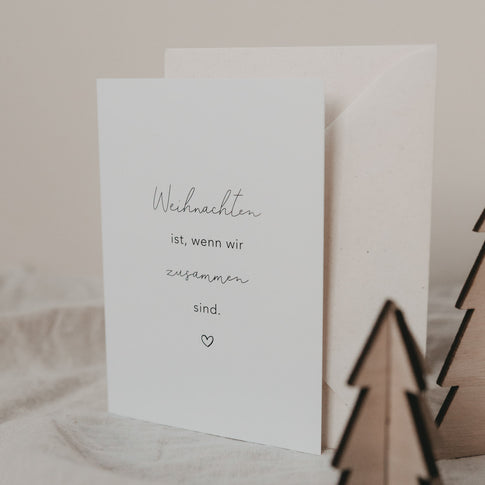 Carte pliable Noël est (VE = 10 pcs.)
