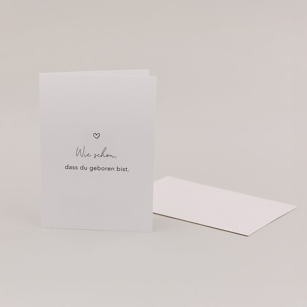Folded card How beautiful (VE = 10 pcs.)