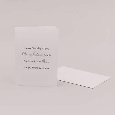 Carte pliable Confiture (VE = 10 pcs.)