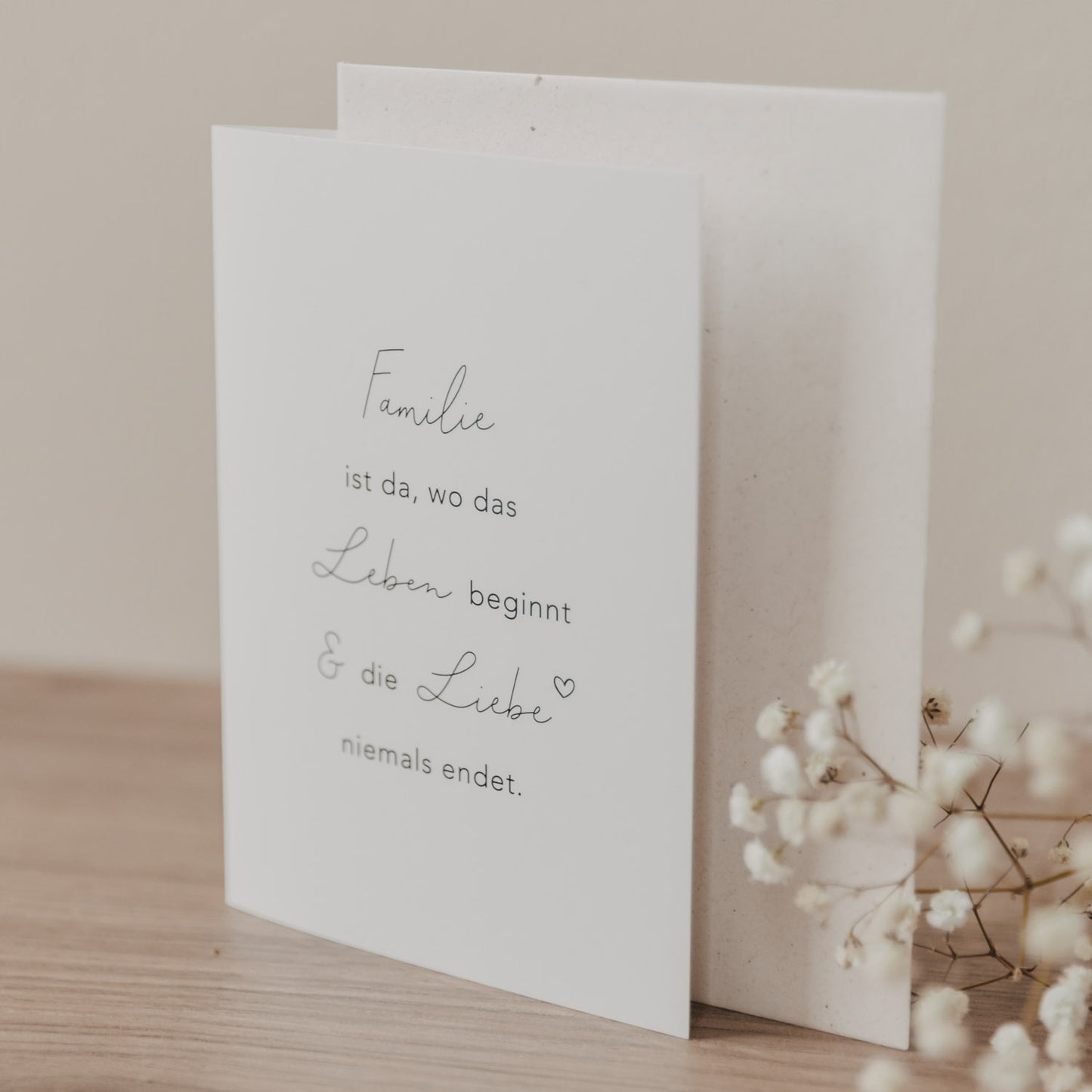 Carte pliable famille (VE = 10 pcs.)