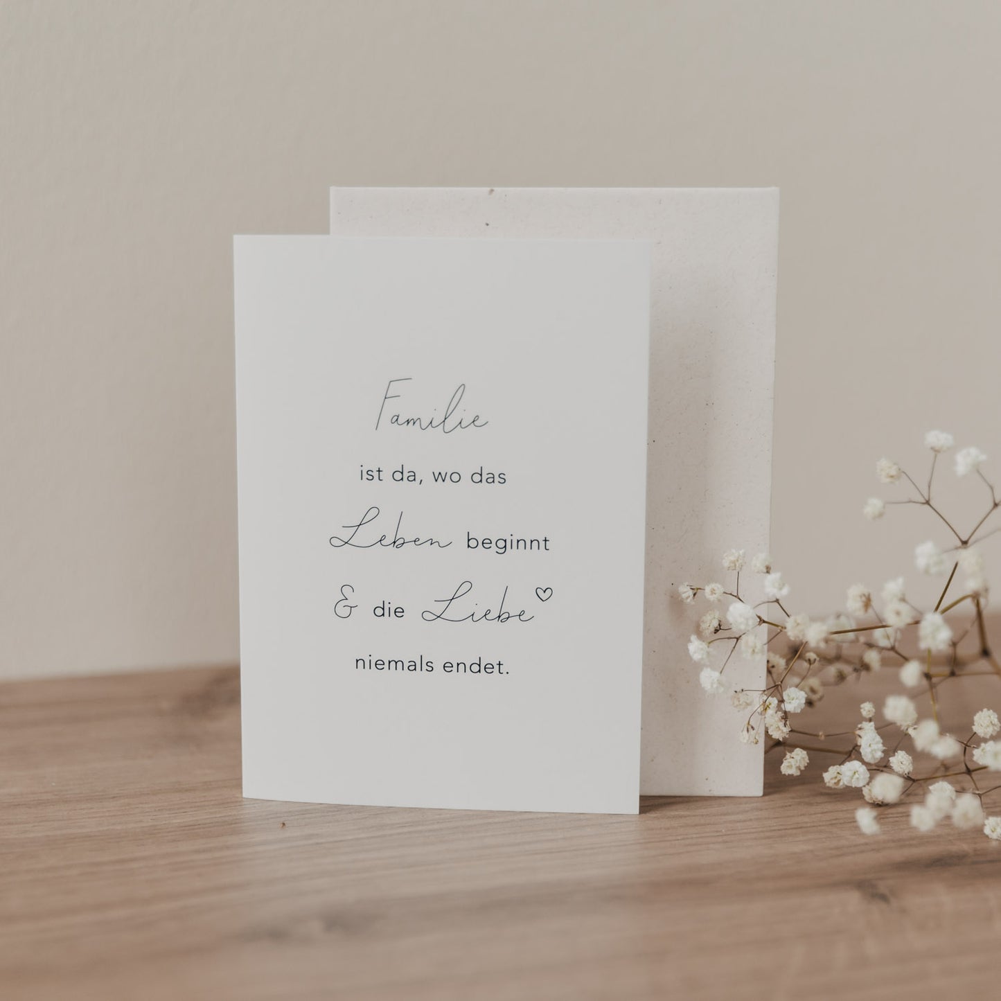 Carte pliable famille (VE = 10 pcs.)